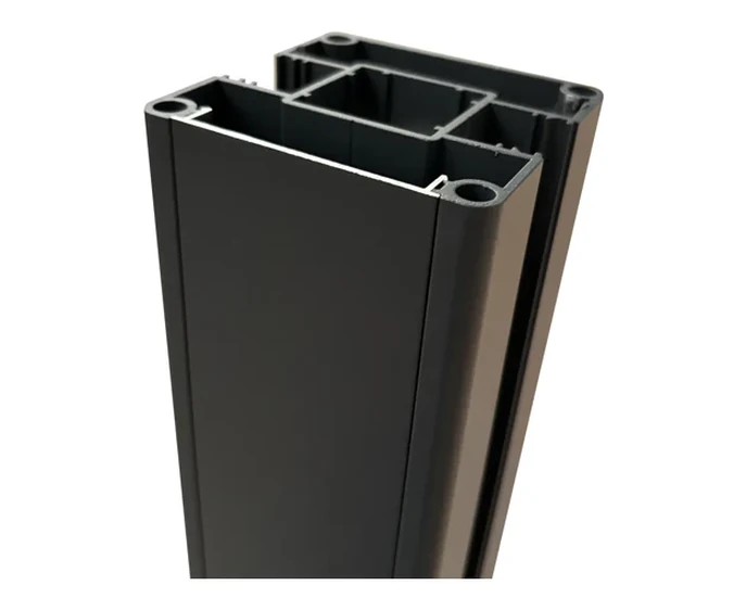Aluminium Fence Post 80 × 80 × 2 mm