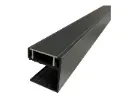 Mounting profile for concrete post