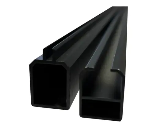[202007] Set of top and bottom finishing profiles for WPC fence